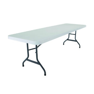 Mesa rectangular plegable 152cm