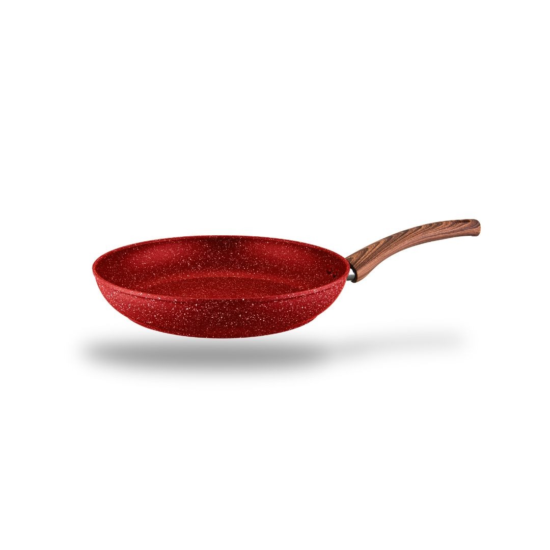 Sartén de mármol 20cm rojo